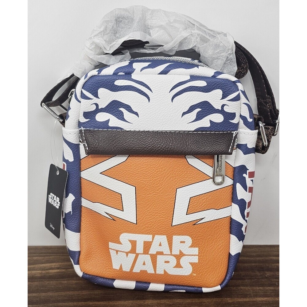 Buckle-Down Star Wars: Clone Wars Ahsoka Tano Vegan Leather Crossbody Bag NWT